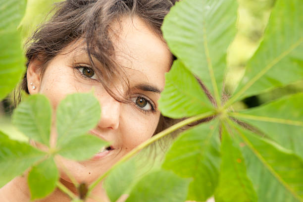 istock Simply Beautiful, Peaking through walnut leaves (XXXL) 182914352