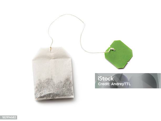 Teabag Stock Photo - Download Image Now - Teabag, Cut Out, Tea - Hot Drink