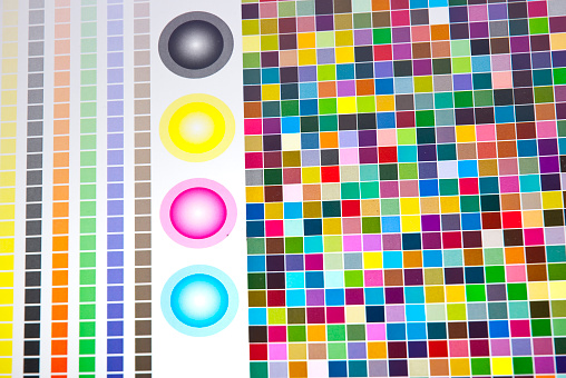 CMYK color table