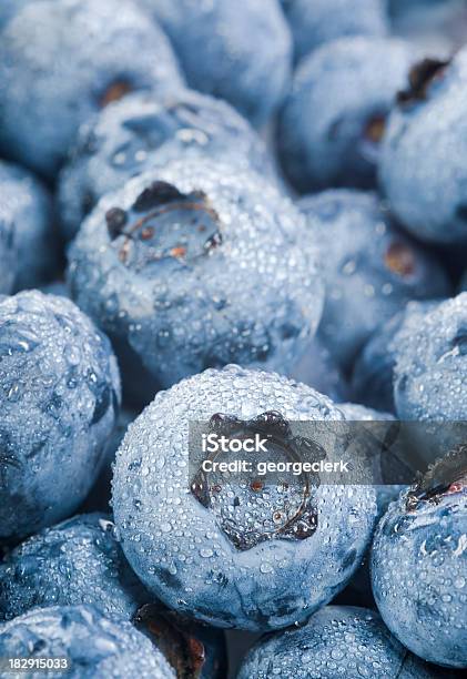 Foto de Macro De Mirtilo e mais fotos de stock de Comida - Comida, Primeiro plano, Alimentação Saudável