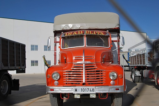 July 7, 2023, La Roda, Albacete (Spain). Leyland Comet was a long running badge used by Leyland for a series of trucks (and the occasional bus) intended mainly for export markets