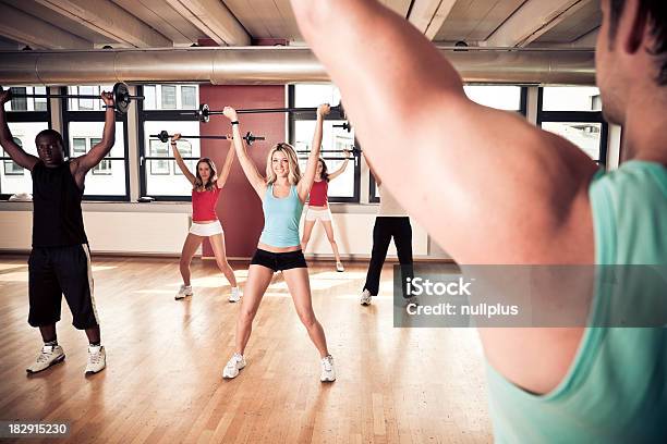 Young People At The Gym Stock Photo - Download Image Now - 20-29 Years, Active Lifestyle, Activity