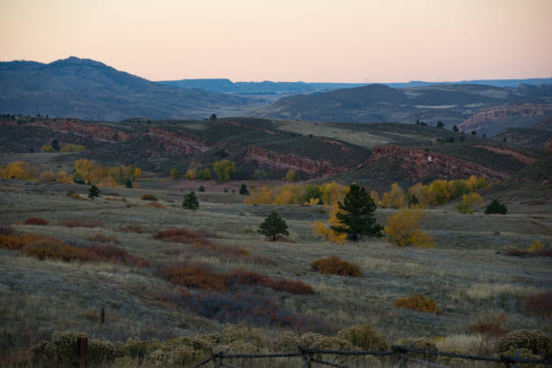istock Sunset in the fall in Lory State Park 1829155210