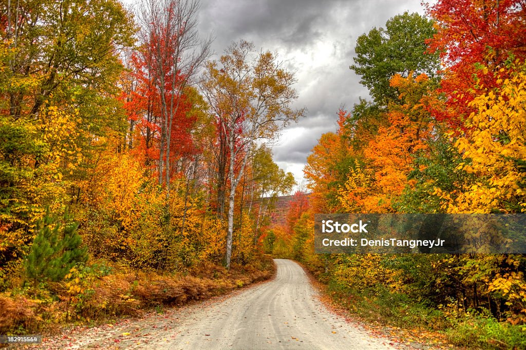 Autunno nel Vermont - Foto stock royalty-free di Vermont