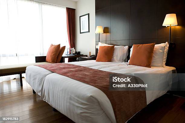 Hotel Room Stock Photo - Download Image Now - Hotel Room, Bed - Furniture, Hotel