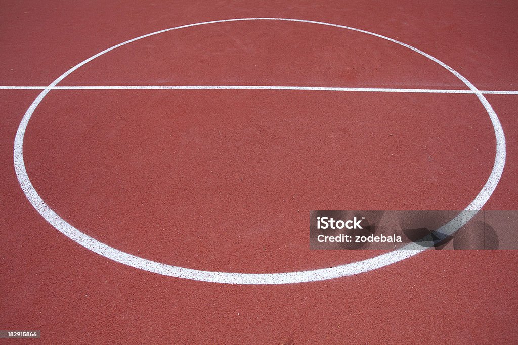 バスケットボールフィールド - カラ�ー画像のロイヤリティフリーストックフォト