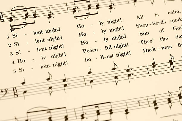 istock Christmas Carol Sheet Music 182917028