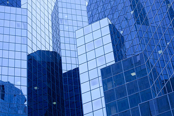 istock Modern downtown office building Montreal Canada 182917313