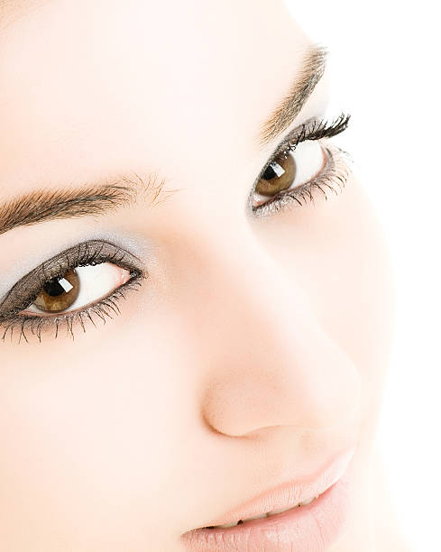 istock Close-up of beautiful face 182917639