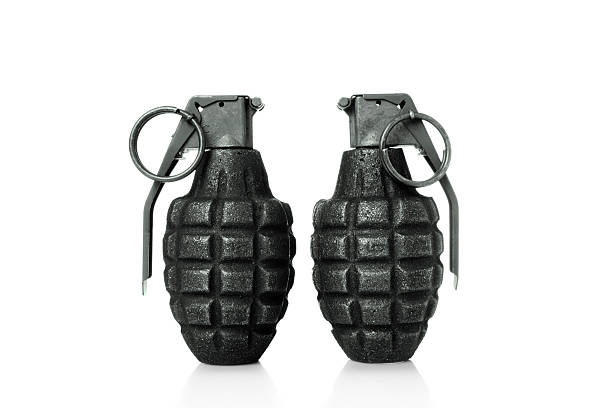 istock Couple of hand grenades 182917645