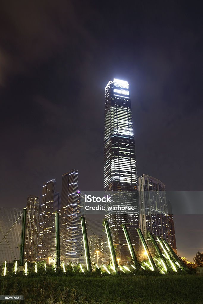 홍콩 고층 건물 - 로열티 프리 0명 스톡 사진