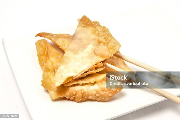 Wanton Fried Stock Photo - Download Image Now - Fried, Appetizer, Asian Food