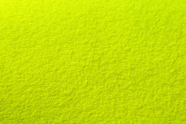 Light green shag rug close-up with selective focus