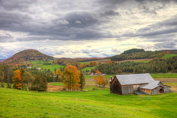 istock Autumn in Vermont 182917952