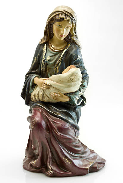 istock Virgin Mary and Baby Jesus 182918173