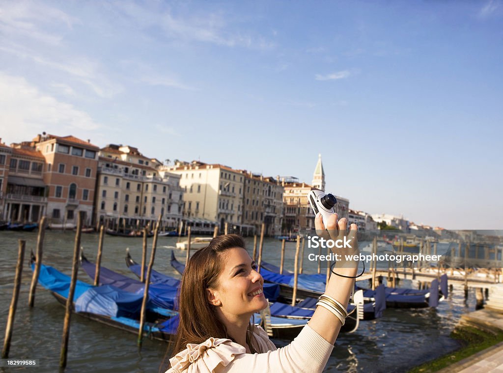 Tourist "Female touristin Venice, Canon 1Ds mark III" Adriatic Sea Stock Photo