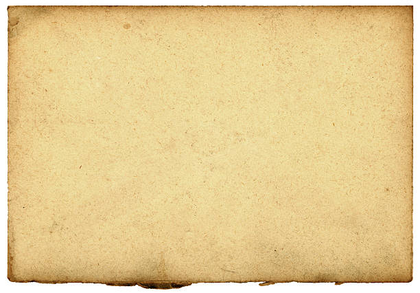 antigo papel - vellum old paper textured design element imagens e fotografias de stock