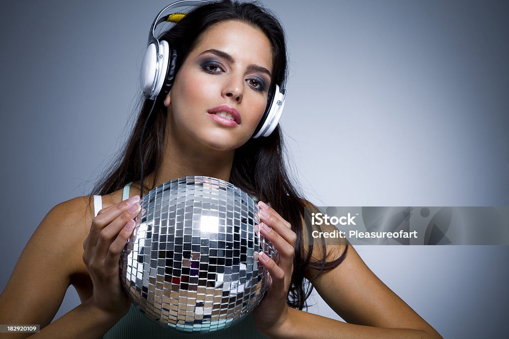 Ragazza discoteca - Foto stock royalty-free di Adulto