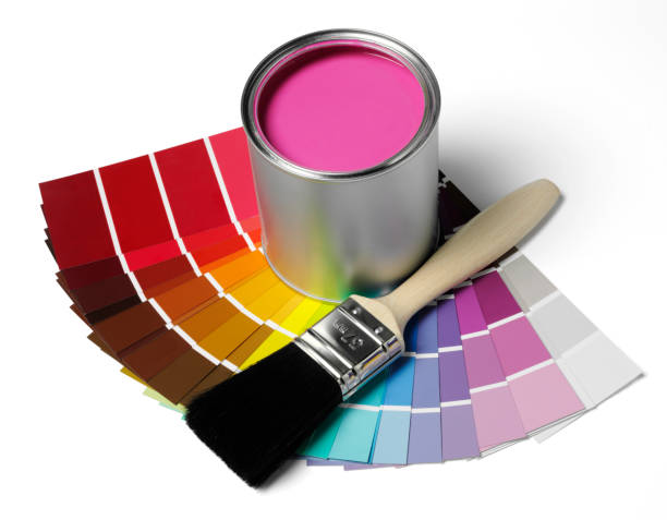 istock Paint Spectrum with Tin and Brush 182921166