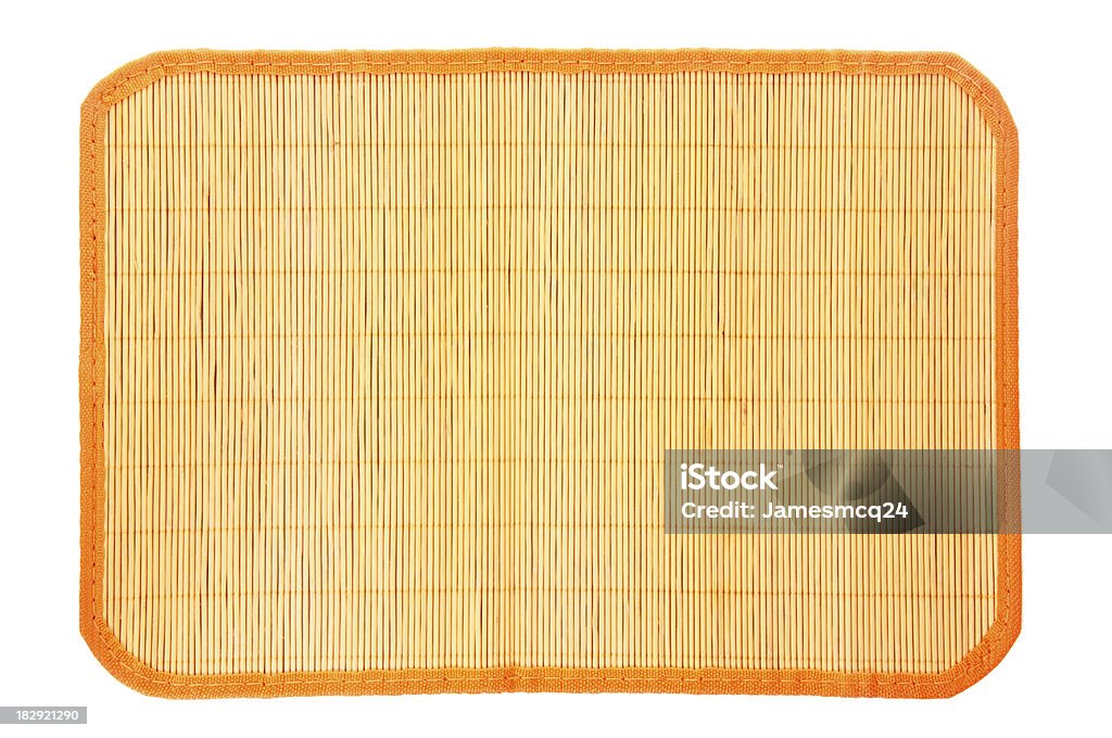 Placemat - Foto stock royalty-free di Sottopiatto di paglia