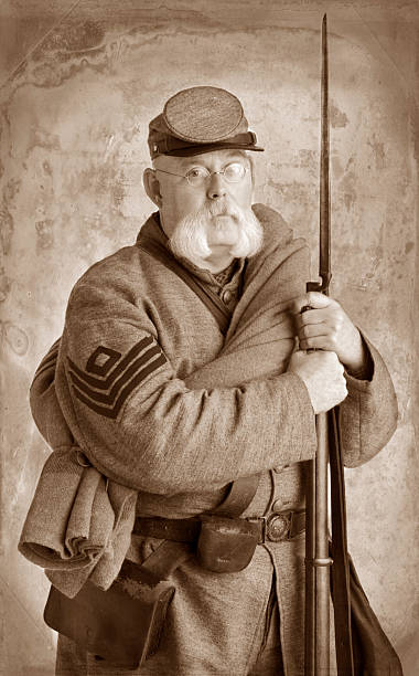 istock American Civil War Confederate Soldier. 182921642