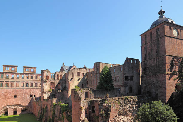 istock Heidelberg castle ruin facade 182921647