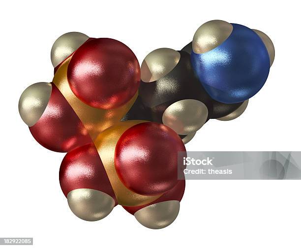 Photo libre de droit de Modèle De Alendronate banque d'images et plus d'images libres de droit de Atome - Atome, Biochimie, Biologie