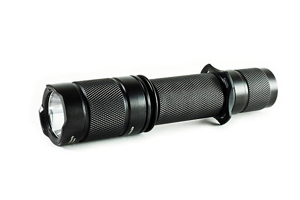 LED Tactical Torch stock photo