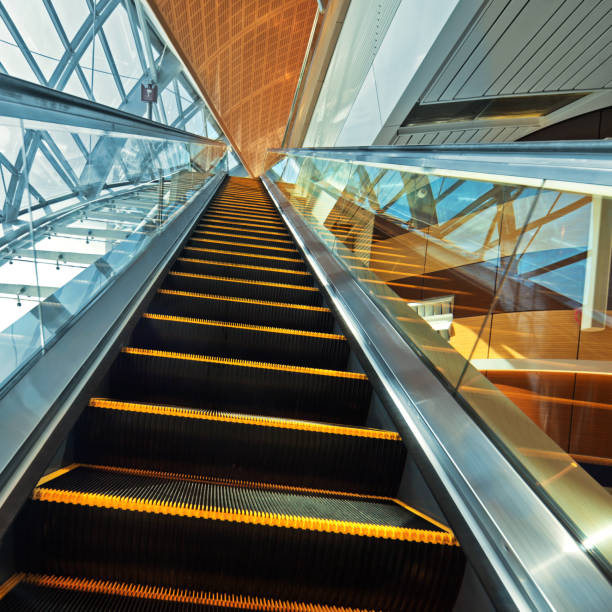 istock Station escalator in Dubai, United Arab Emirates 182922858