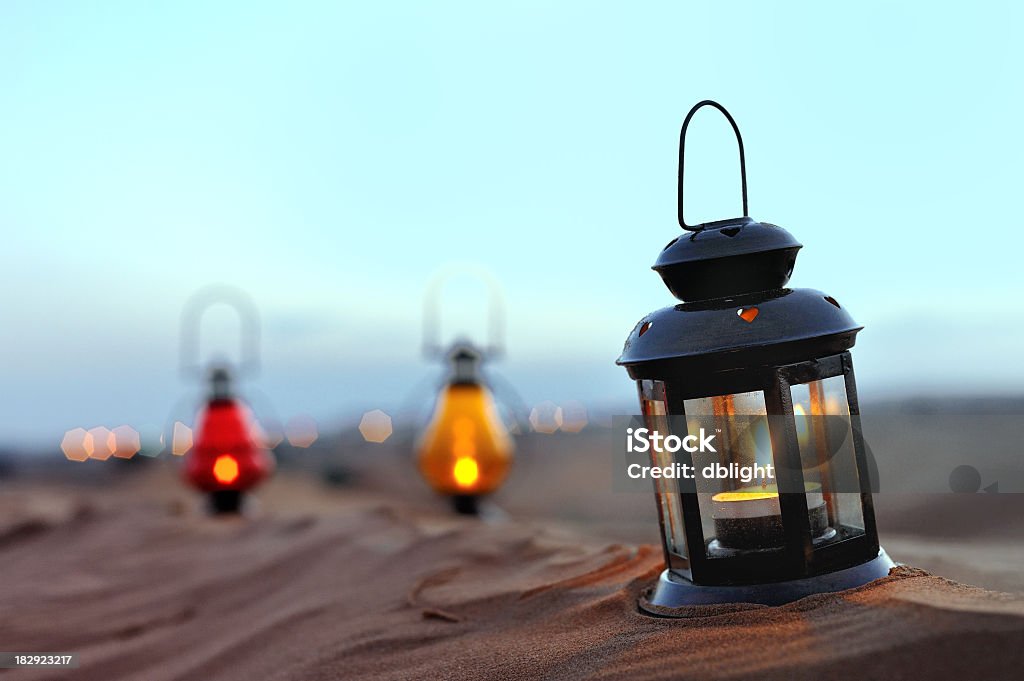 Luci del deserto - Foto stock royalty-free di Ambientazione esterna