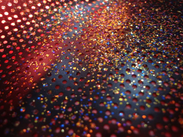 Luxury Crystal silver Glitter  Sequin black background for events