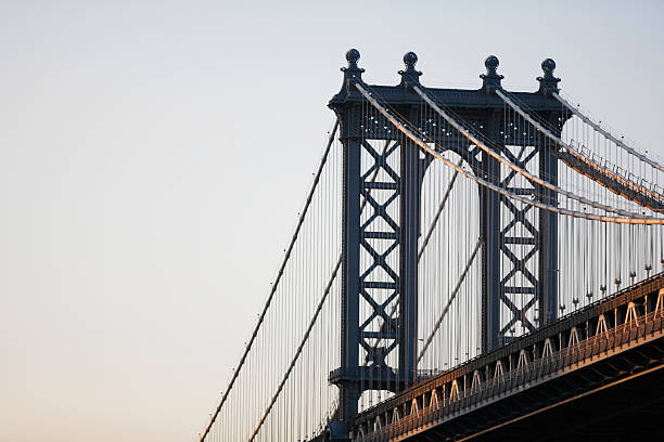 Ponte de Manhattan - foto de acervo