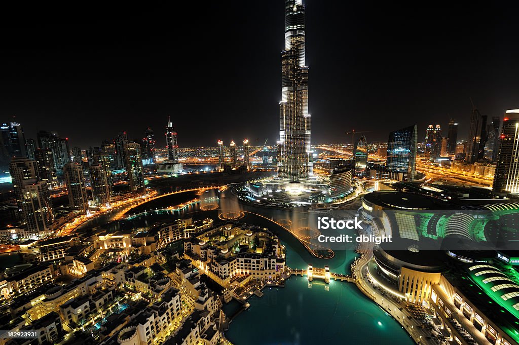 Moderna Cidade do dubai - Royalty-free Burj Dubai Foto de stock