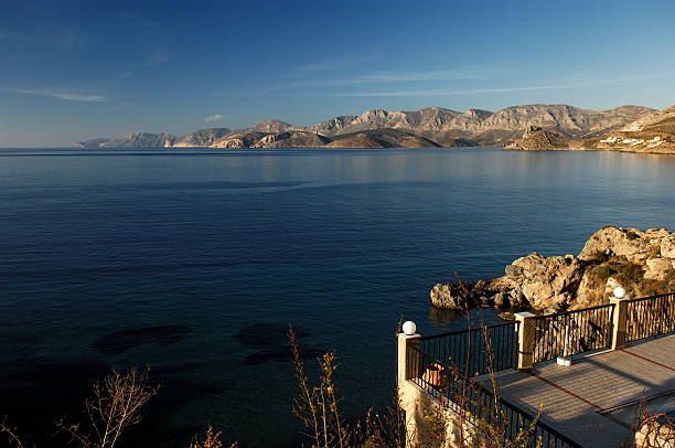 Kalymnos, Massouri village stock photo