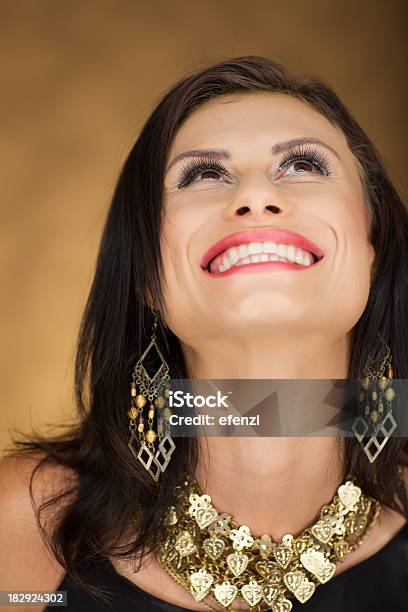 Smiling Woman Stock Photo - Download Image Now - 20-29 Years, Adult, Adults Only