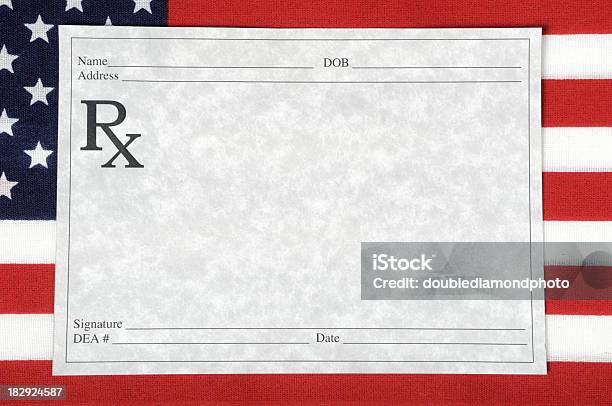 Us Health Care Stock Photo - Download Image Now - American Flag, Beauty, Blank