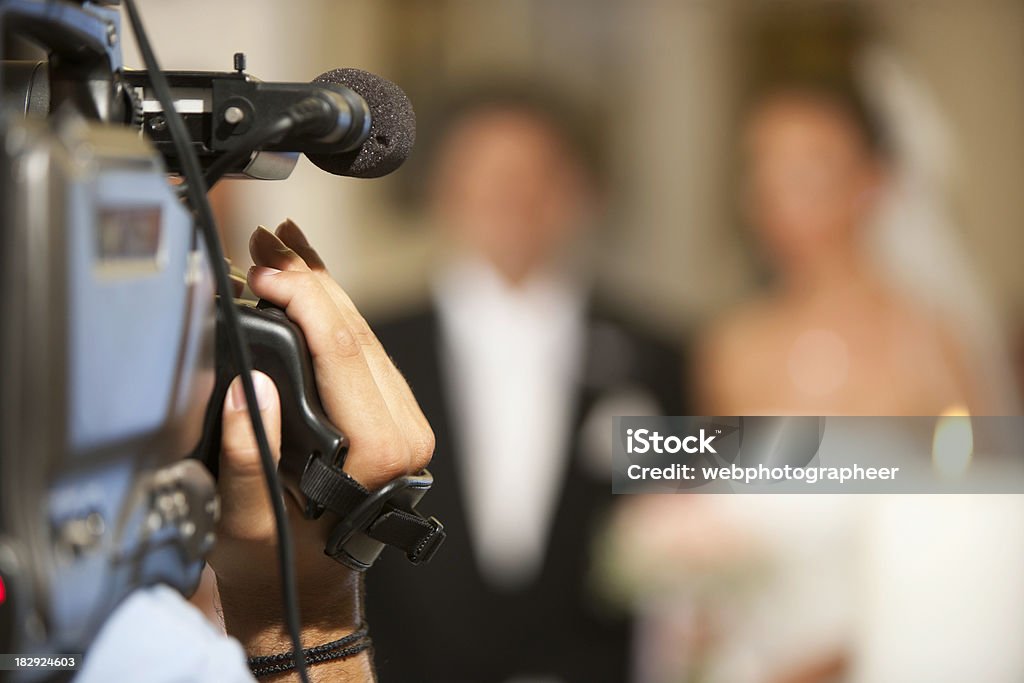 Filmar - Royalty-free Casamento Foto de stock