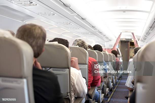 승객 비행기에 대한 스톡 사진 및 기타 이미지 - 비행기, 실내, 사람들