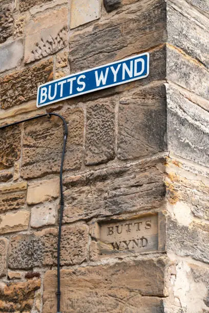 Photo of The delightfully named street of butts wynd