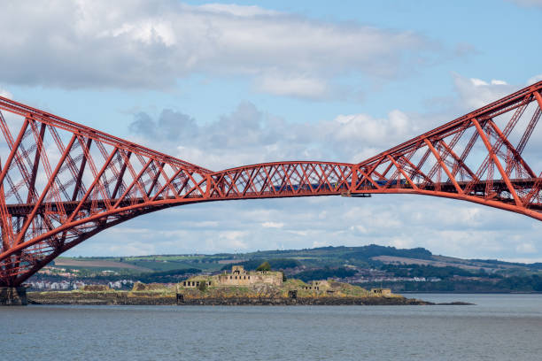 istock View of Inchgarvie from underneath the Forth Bridge 1829252263