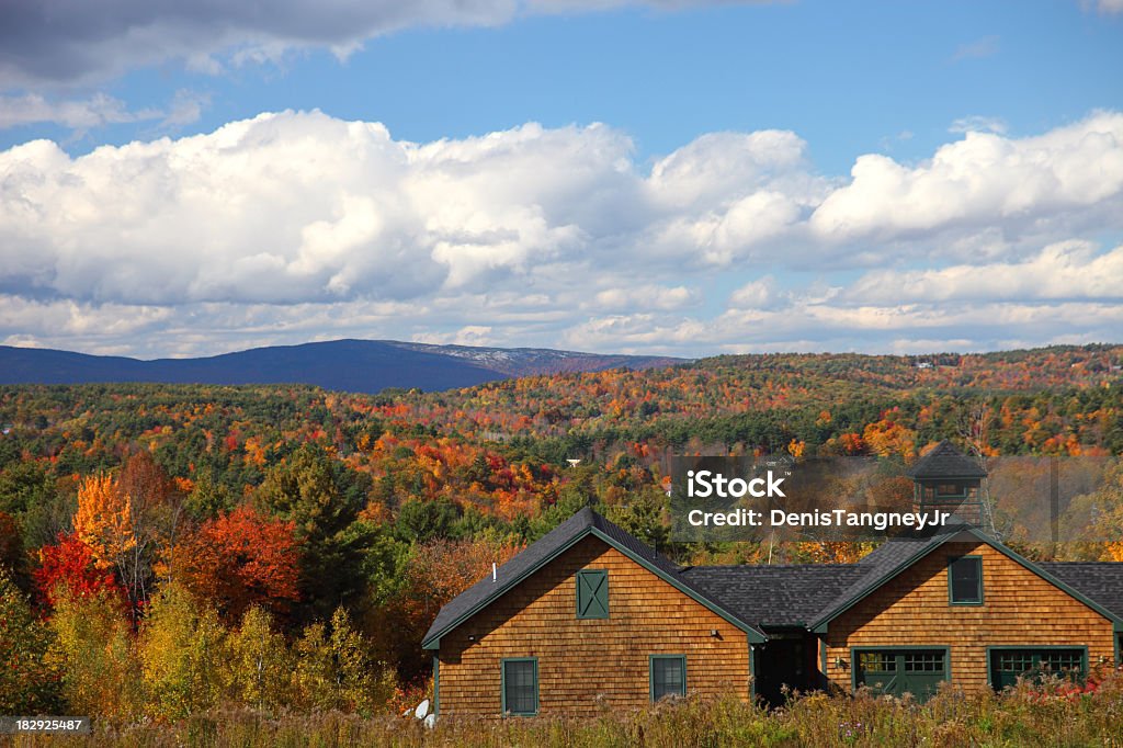 Herbst in New Hampshire - Lizenzfrei Bach Stock-Foto