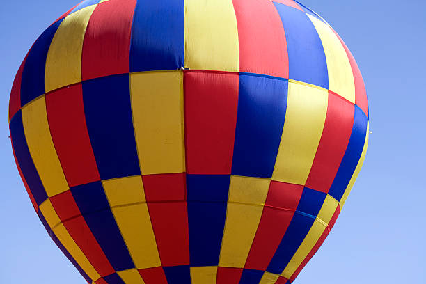 Hot air balloons in flight through Carmel ValleyTaken over Carmel Valley, California, USA.