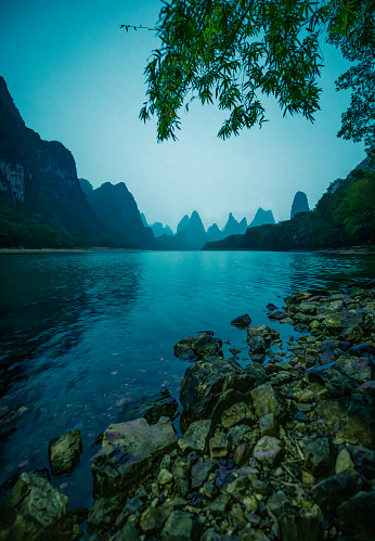 Yangshuo County is a county under the jurisdiction of Guilin City, Guangxi Zhuang Autonomous Region, China. It has attractive scenery and is known as \