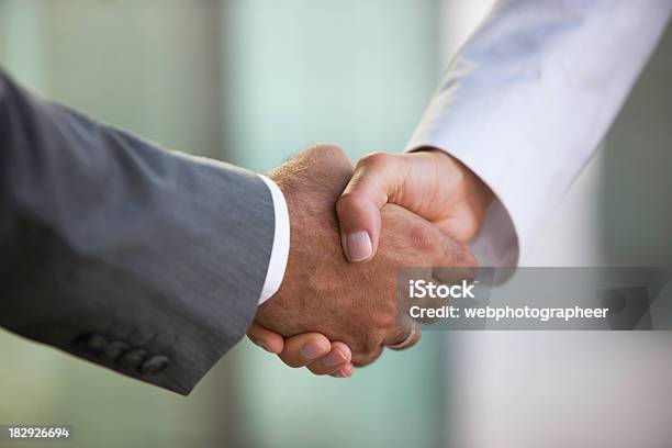 Handshake Stock Photo - Download Image Now - Gripping, Handshake, Meeting