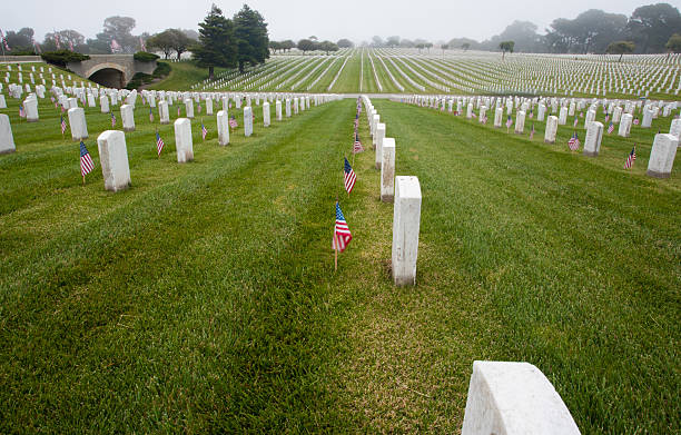 istock Memorial Day at the Cemetery 182927193