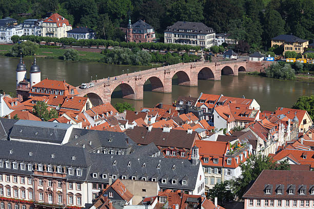 istock Heidelberg city view from castle 182927384