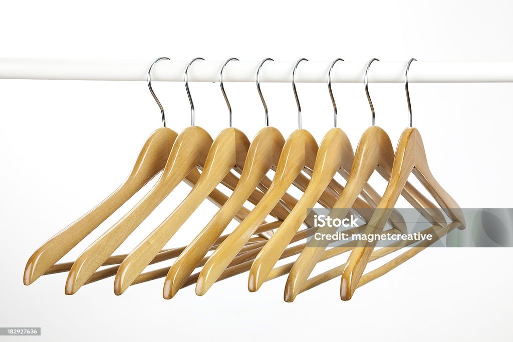 Vazio Hangers - Royalty-free Beleza Foto de stock