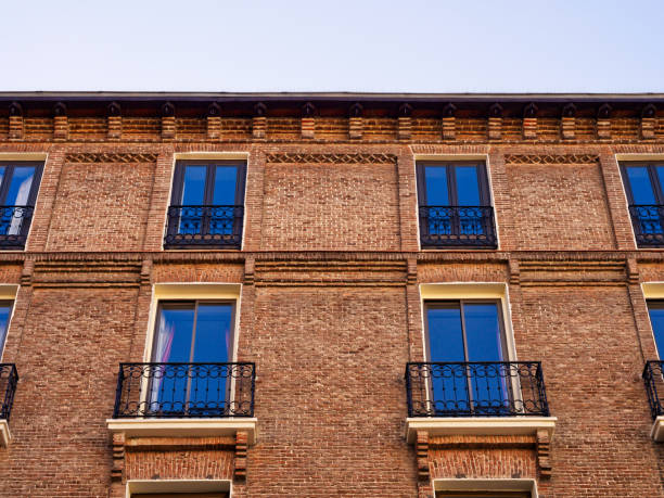 istock Building facades and architecture in Madrid, Spain 1829283101