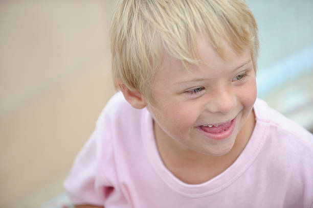 Portrait Of A Happy Child Boy