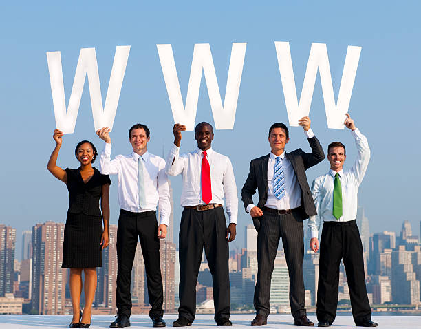 istock Business and internet in the City 182929313